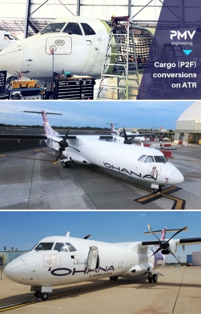 ATR72 212 Hawaiian - Cargo Conversions | PMV Engineering