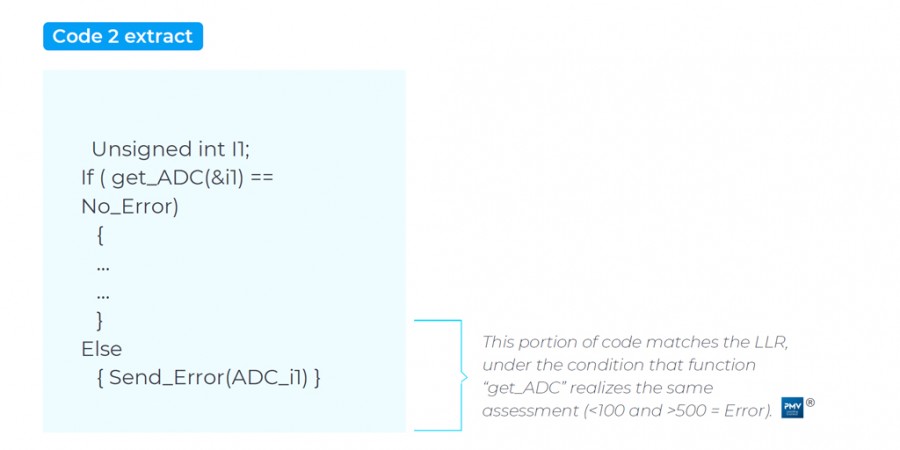 Code 2 extract - PMV Consulting & Service