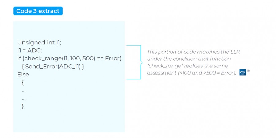 Code 3 extract - PMV Consulting & Service