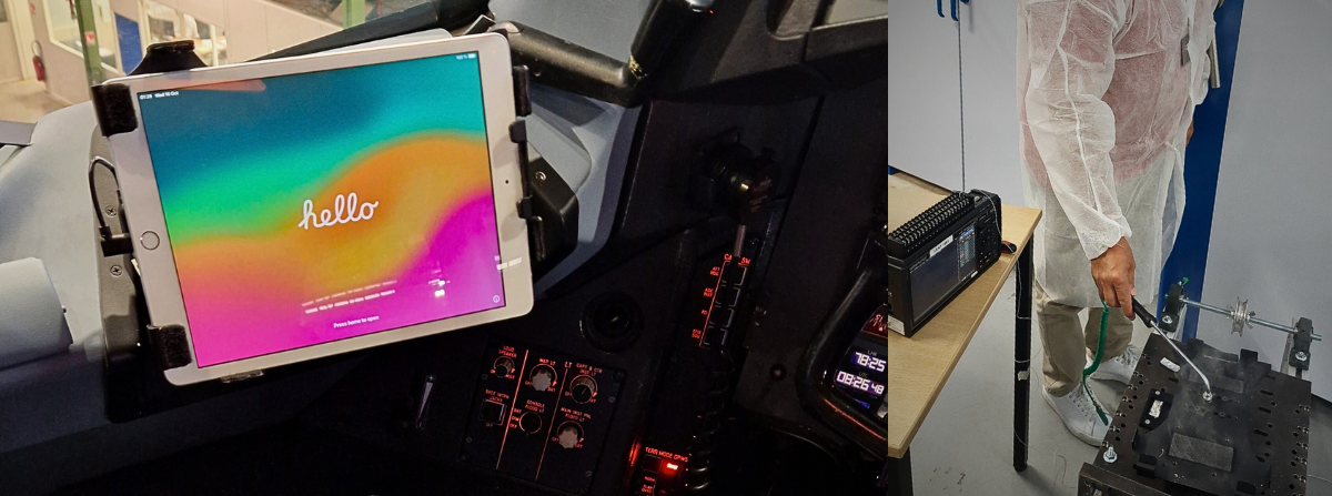 solution for using iPad 11” as EFB device